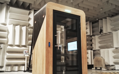 Success Story: WeeM fait confiance au CEVAA pour optimiser l’acoustique de ses cabines connectées