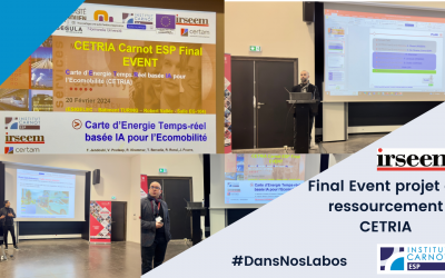 🔬🚗 Final Event du Projet de ressourcement CETRIA – Cartographie Energétique du Trafic Routier