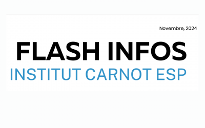 Flash Infos Institut Carnot ESP – Novembre 2024